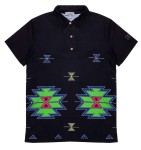 Trojan III - czarny polo