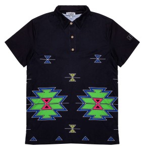 Trojan III - czarny polo