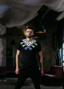 Rod I - czarny t-shirt