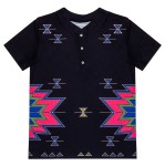 Trojan II - czarny polo