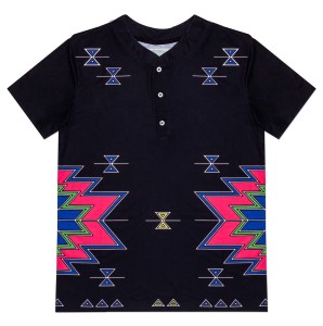 Trojan II - czarny polo